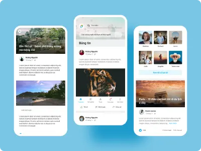 Ứng dụng mobile - social travel