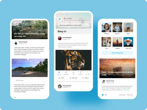 Ứng dụng mobile - social travel